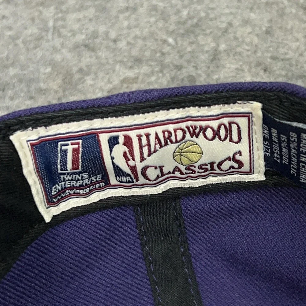Vintage Utah Jazz Hat Cap Snap Back NBA Basketball Hardwood Classics‎ Mens 90s